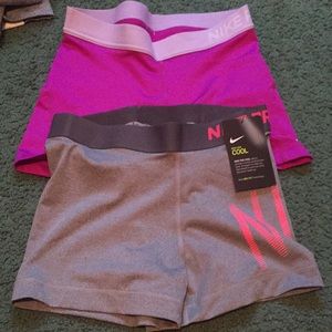 Nike compression shorts